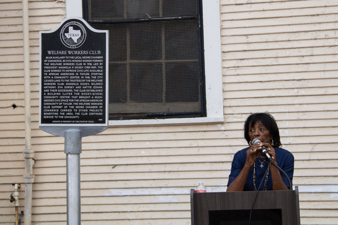 Welfare Workers Club community center receives historical marker