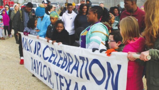 The 17th Annual Dr. Martin Luther King Jr. Day Celebration will take this route through Taylor on Jan. 17. Pictured are sights from the last in-person MLK Jr. event Jan. 20, 2020. File photos