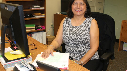 Maria Chavana is retiring from Taylor ISD and the East Williamson County Cooperative after 28 years of service. Photo by Tim Crow