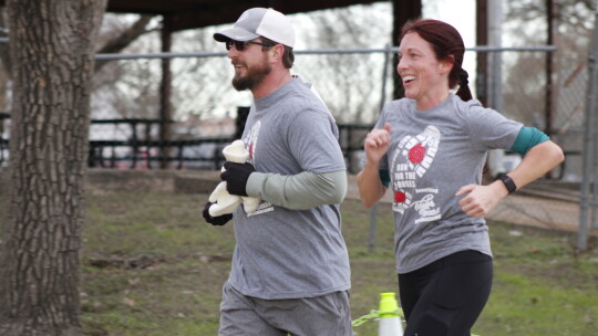 COOL RUNNINGS: LOCAL RUNNERS RUN FOR THE ROSES ON FRIGID WEEKEND