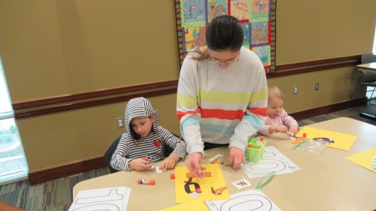 STORY TIME AT THE LIBRARY