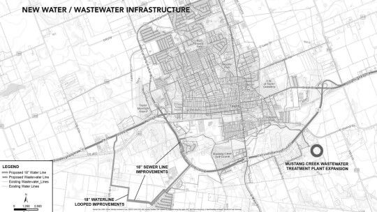 Water and Wastewater services in the city will be reviewed in regards to the Envision Taylor Comprehensive Plan this spring. Courtesy graphic / City of Taylor and Lionheart Places