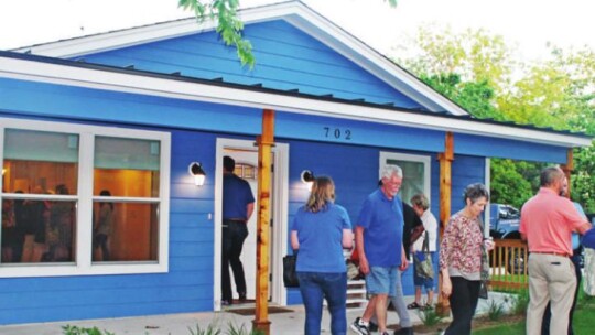 Ashley Molock’s home in Taylor is filled with celebrants April 27.