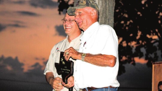 Larry Leschber was named the Farm Bureau Williamson County 2022 Agriculturist of the Year for his commitment of over 50 years of farming. Photos by Matt Hooks