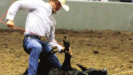 Calf roping was just one of the thrilling events at the 72 nd annual Taylor rodeo featured July 14-16.