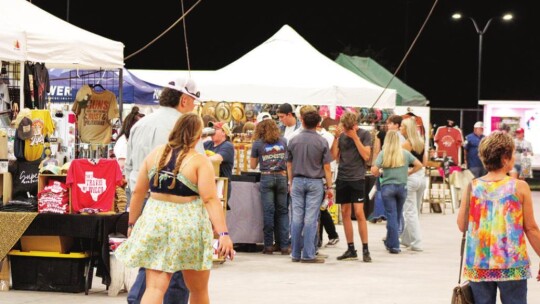 Vendors of food and merchandise filled the Williamson County expo Center July 14-16 for the 72 nd annual Taylor rodeo.