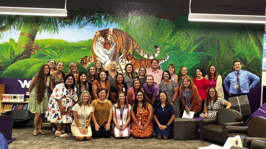 Thrall Elementary School teachers celebrate Meet the Teacher Night Monday, Aug. 8. Thrall Independent School District will be the first east Williamson County school district to start the 2022-23 school year when classes begin Wednesday, Aug. 10. Facebook / Thrall Independent School Distri...