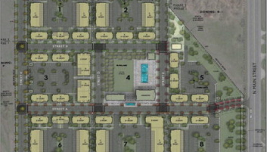 A new mix-used development is planned for north of the H-E-B shopping center.