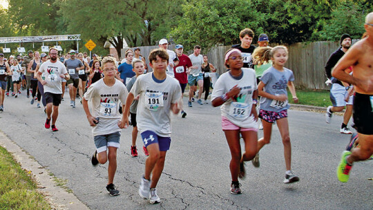 Hundreds of runners of all ages and abilities run in the Good Life 5k race Oct. 8 at Bull Branch Park.