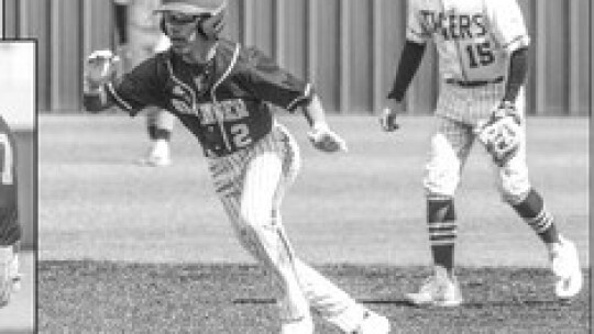 Isaac Lizardo utilized his speed by stealing a base. Photo By Larry Pelchat