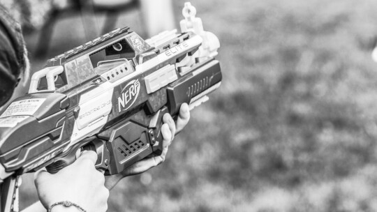 Nerf gun Photo by Kolby Milton on Unsplash