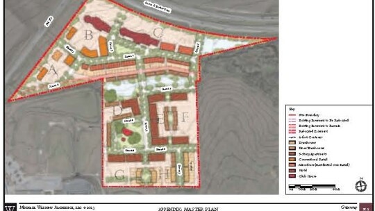 The new subdivision Gateway will include residential and retail over the 37.32 acres at 505 S. Carlos Parker Boulevard South West.