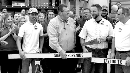 McCoy’s Building Center It was a board cutting rather than a ribbon cutting when Chamber Ambassadors celebrated the remodel of McCoy’s Building Center on May 5. Stop by and meet the McCoy’s team at 3401 N Main St. or call them at 512-352-6016.